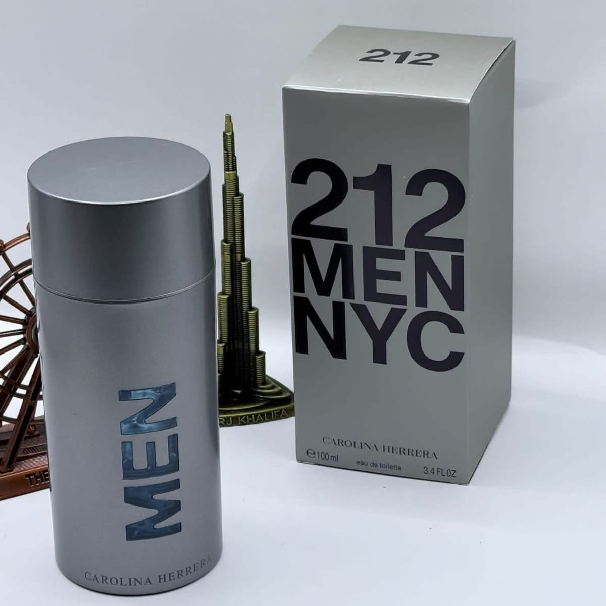 NYC by Carolina Herrera Eau de Toilette 3.4 oz (100ml) Spray for Men – New & Sealed