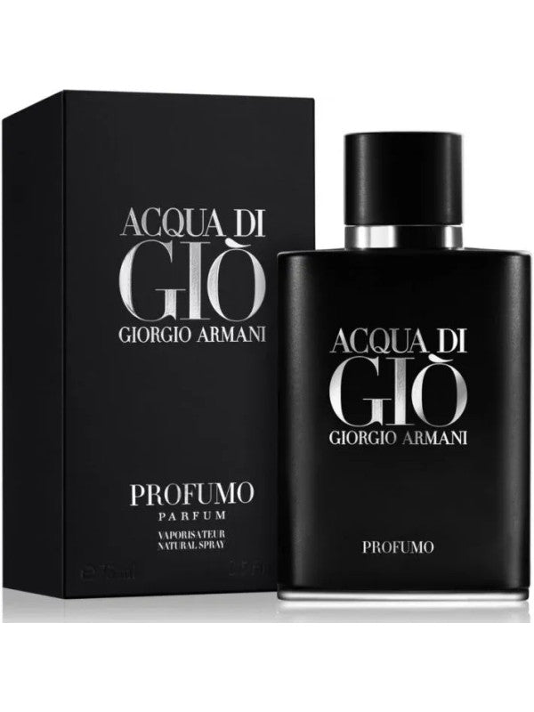 Acqua Di Giò Profumo  – 2.7 oz / 80ml Parfum Cologne for Men (No Cellophane)