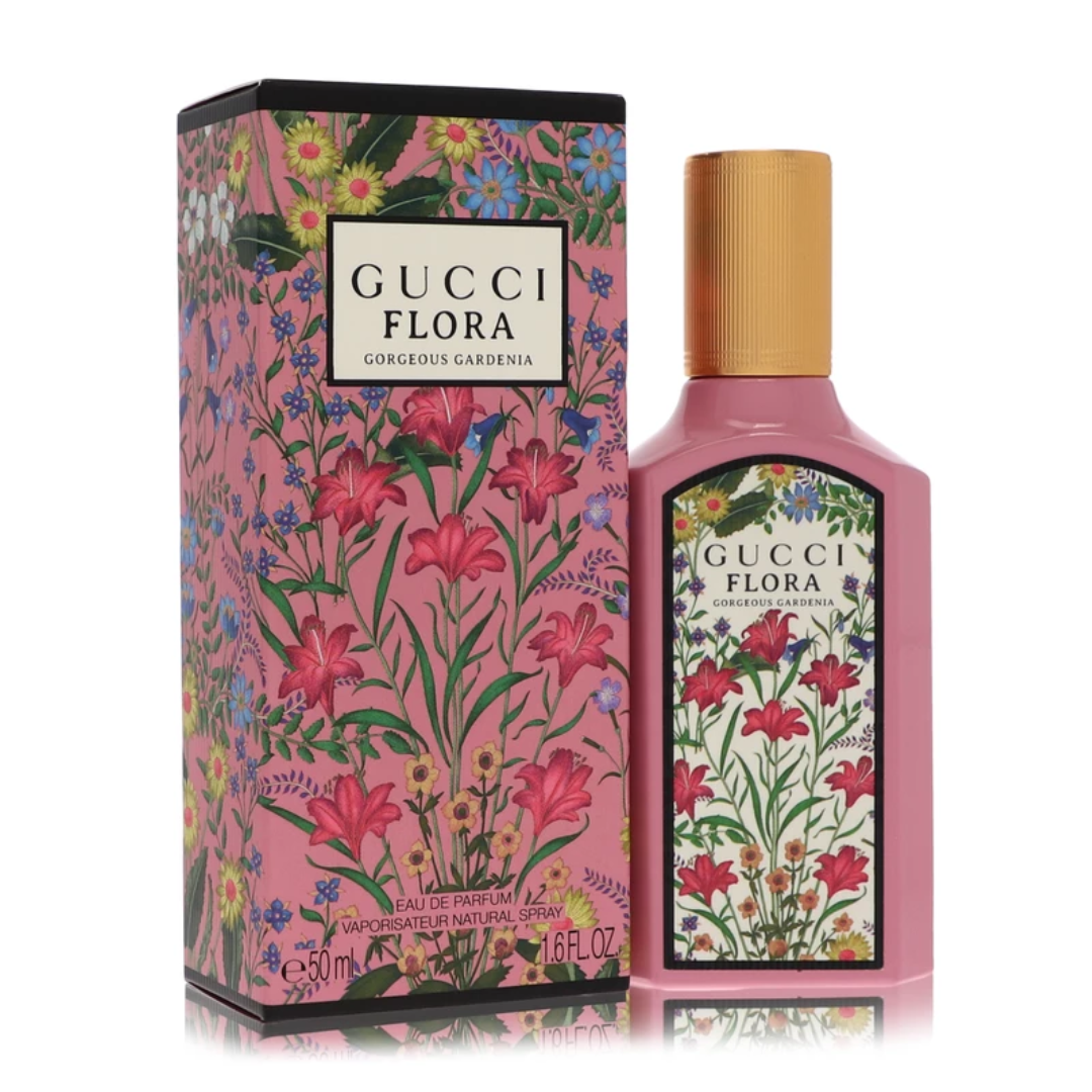 Flora Gorgeous Gardenia Eau de Parfum 50ml Spray – Original unisex Perfume